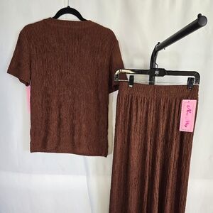 Great brown pants suit